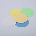WOXIN Customize Eco Friendly Gifts White Bath Shower Facial Compressed Wood Pulp Cellulose Sponge