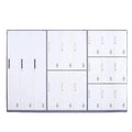 Modern Simple Industrial Ladder Bookshelf Office Metal Bookcases for Bedroom School Living Room or Apartment Home Furniture
