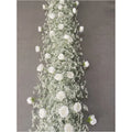 A-1347 Luxurious Flower Runner Arrangement Wedding Table Runner Flower Artificial Baby Breath White Rose Runner