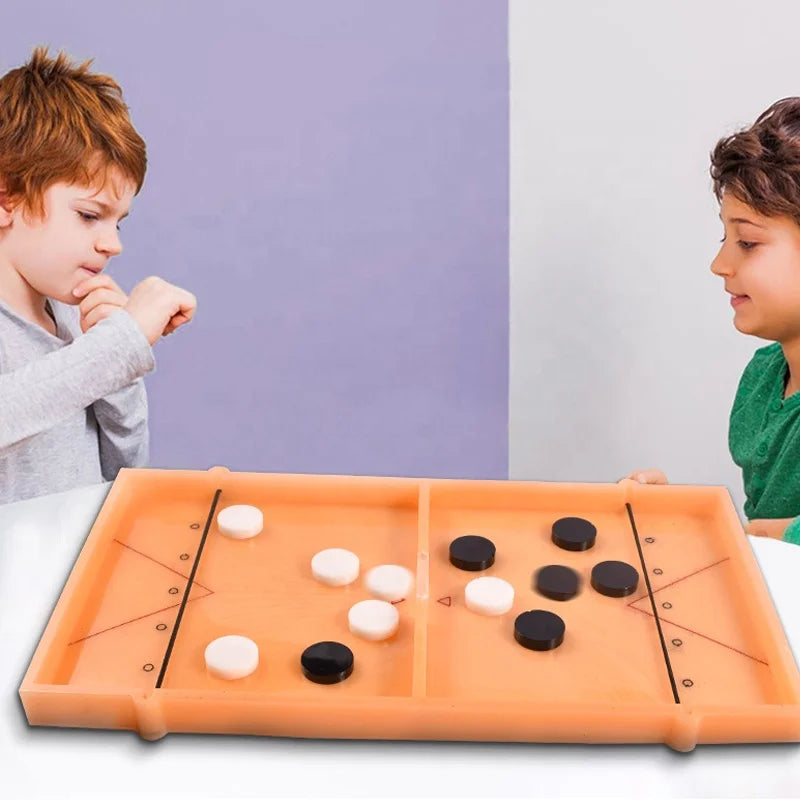 Fast Sling Puck Game Mold Table Hockey Resin Mold Bouncing Chess Silicone Mold
