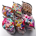 New Arrival Candy Elastic Hair Bands Kids Bowknot Nylon Hair Rope