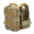 GAF 1000D Nylon Tactical Backpack Insert Plate Carrier Bag Laser Molle Plate Carrier Vest Combination Backpack with Molle