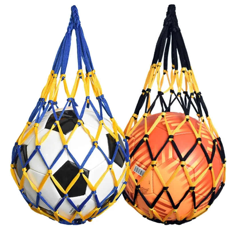 Portable Basketball Mesh Bag Nylon Net Bag Soccer CarryFor Outdoor Volleyball Football Basketball Storage Bag