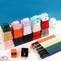 A1 Sliding Art Paper Gift Case for Heirloom Necklace Presentation With Velvet Lining and Sophisticated Signature Pack Unit