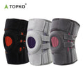 TOPKO in Stock Silicone Sports Knee Pads Adjustable Yoga Protective Support Knee Pads