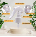 Wholesale White 150ml-500ml Air Fresher Cleaning PET Plastic Spray Bottle with Trigger Sprayer Screen Printing & Pump Sprayer