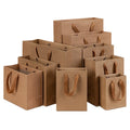 Printed Logo Household Supplies Paper Bag Brown Clothing Shoes Household Goods Paper Bag Handle Kraft Paper Bag