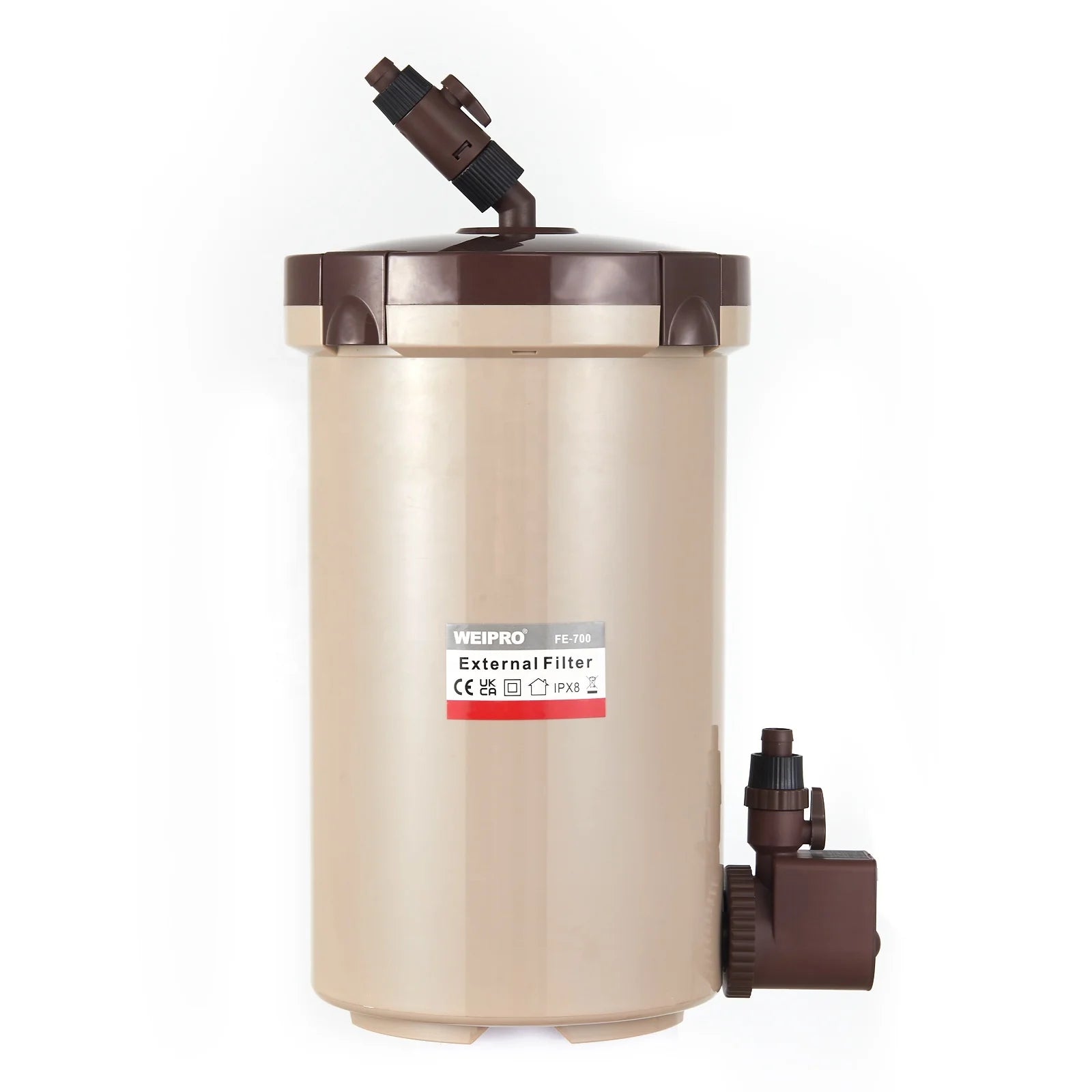 WEIPRO 10W/12W/19W Cylindrical Aquarium External Canister Filter with Water Pump Biological Sponge Aquarium Accessories Filter