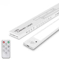 Silver Black 5V Motion Sensor Led Under Cabinet Lights With 3 Color Brightness Dimmable 3000k 4000k 6000k Switch Remote Control