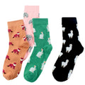 Wholesale Novelty Cute Elephant Alpaca Animal Socks Easter Rabbit Cotton Crew Socks for Women