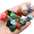 1.5cm Mini Quartz Crystal Pyramid Assorted Crystal Gemstone Mini Pyramids Wholesale