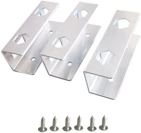 Under Desk Laptop Holder Laptop Organizer Rack Stainless Steel Powder Coated Silver/Black Mount Bracket