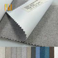 Factory Direct Supply 3 Pass PE/PVC Coated Blackout Curtain Fabric Fire Retardant Customized Blackout Curtains for Hotels