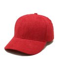 New Year Red Sport Cap Import Blank Corduroy 6 Panel Promotional Custom Baseball Caps