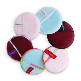 New Arrival Pocket Finger Style Microfiber Disposable Reusable Washable Microfibre Makeup Remover Pads With Private Label