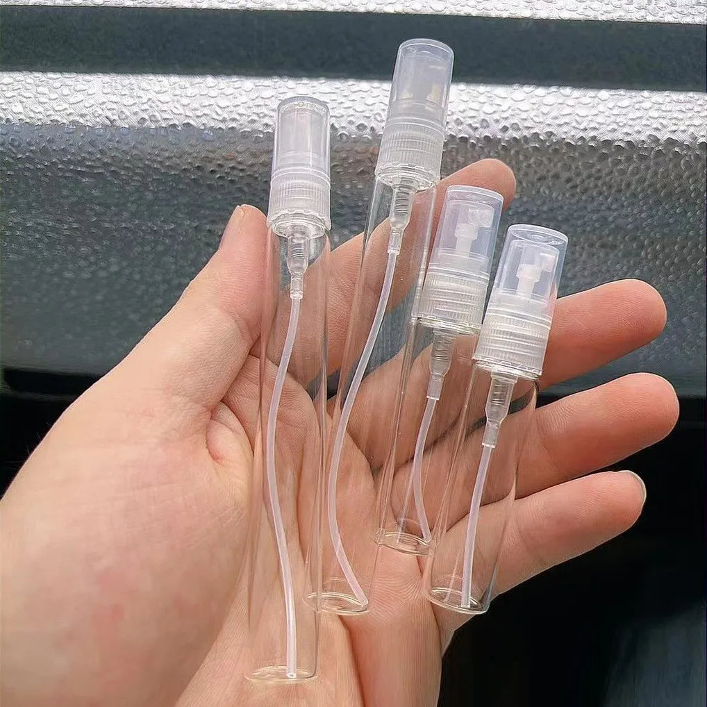2ml 3ml 5ml 10ml for Clear Round Glass Spray Bottles Plastic Bottles Product Category