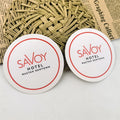 Cheap Cardboard Recycled Round Tissue Absorbent Paper Coaster