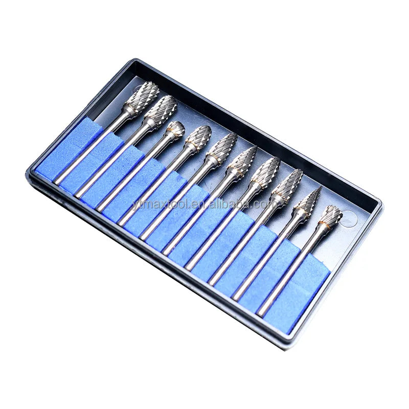 Customizable OEM Electric Carbide Rotary File 3x6 Single Double Grain Tungsten Steel Grinding Head Metal Jade Roller