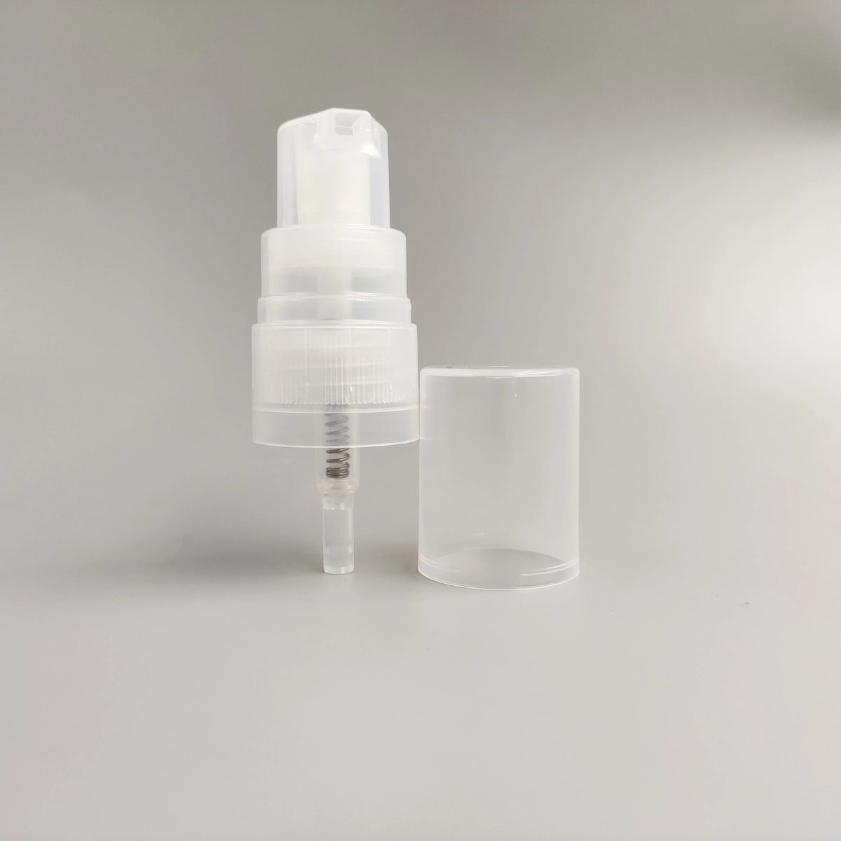 Custom Colorful Materials Recyclable Plastics Foam Pump Facial Cleanser Mousse Foam Pump 24/410 24mm Soap Pump Foam