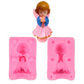 DIY Three-dimensional Angel Girl Angel Boy Candle Silicone Mold Lollipop Soap Mold Drop Glue Mold Baking Cake