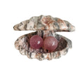 Wholesale Natural Hand Carved Crystal Jewel Box Pink Zebra Stone Crystal Ring Jewellery Box