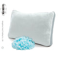 Customizable Shredded Memory Foam Pillow Adjustable Neck Removable Cover Cooling Non-Toxic Soft 600TC 100% Bamboo Fiber Bedding