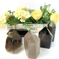 Natural High Quality Meditation Polishing Smoky Quartz Crystal Stone Raw Tower for Home Decoration