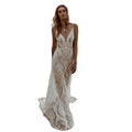 Mermaid Wedding Dresses Luxury Court Wind Halter Long Train Wedding Dresses Wedding Gown for Women