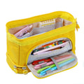 Large Capacity Portable Cosmetic Pencil Pouch School Pen Bag and Gift Case