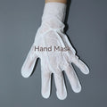 Custom Private Label Gloves Shape Korean Style Moisturizing Nourishing Whitening Rose Hand Sheet Mask