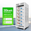 All in One Rack with LiFePO4 Battery 20kwh 5Kwh and 5Kw Hybrid Inverter Lithium Battery for Home Solar Energy Storage System