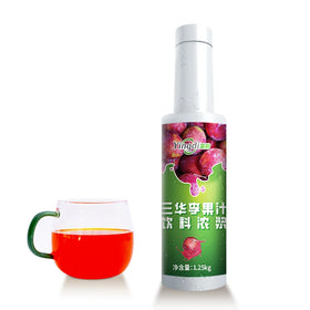 Yingdi Sanhua plum fruit juice syrup flavored drink & beverage concentrated fruit juice for bubble tea fruit tea shop