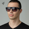 VIFF HP19980 China Manufacturer Men Sun Glasses Wholesale Matte Rubber Classic Retro 80s 90s Vintage Black Rubber Sunglasses