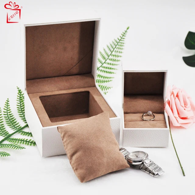 EBUR Custom Luxury Paper Cardboard Watch Gift Box with Custom Logo Printing GUA Origin