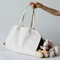 Wholesale Canvas Bouquet Bag Portable Floral Bouquet Holder Garden Flower Holder Flower Shop