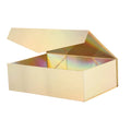 High Quality Environmental Protection Glossy Lamination Spot UV Custom Wholesale Foldable Magnetic Seal Gift Gifting Packaging