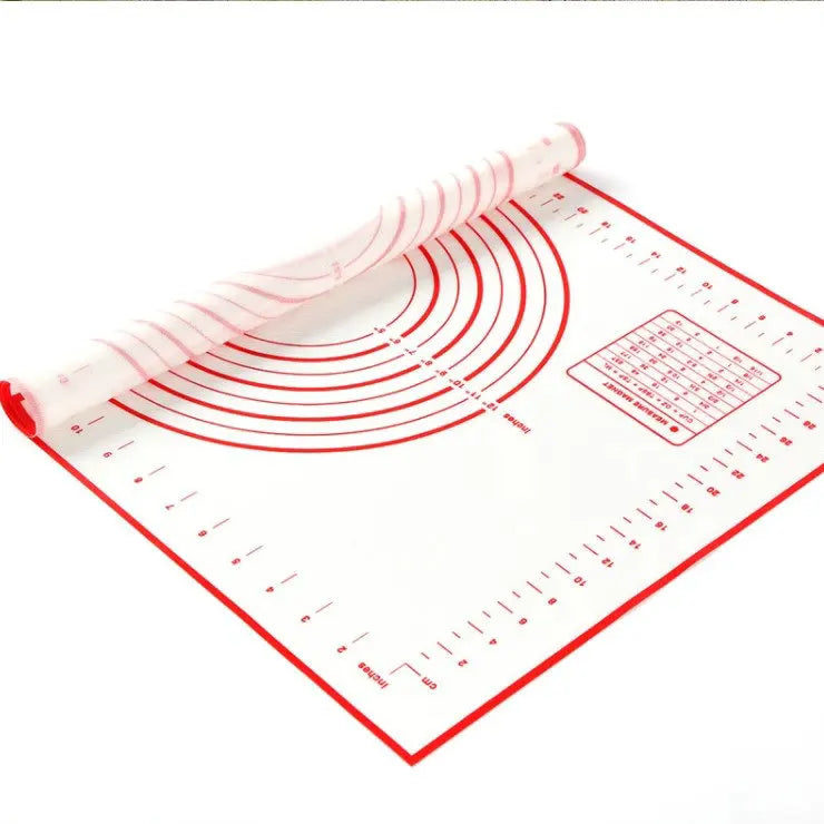 Silicone Kneading Mat for Pizza Macarons Non Stick Sheet Silicone Pastry Mat Rolling Dough Mat