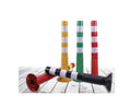 Orange Plastic Reflective Soft Unbreakable Post Safety Bollard Road Safety Flexible Delinator Pvc Fence