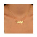 European and American Fashion Metal Pendant Necklace Pendant Ins Wind Network Red Korean Version of Lovers and Men Pendant MegaBDM