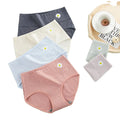 Cotton Mid Waist Breathable Lingerie Women Panties Wholesale Women Underwear