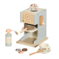 Children Wooden Role Play Toy Kindergarten Food Play Pretend Coffee Machine Kids Educational Wooden Kitchen Toy