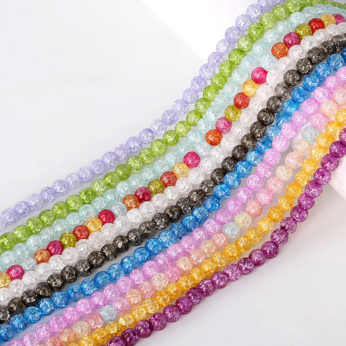 Small Bridge High Quality Wholesale 2mm-8mm Mix Color Loose Beads Faceted Round Crystal Rondelle Glass Beads for Jewelry Making