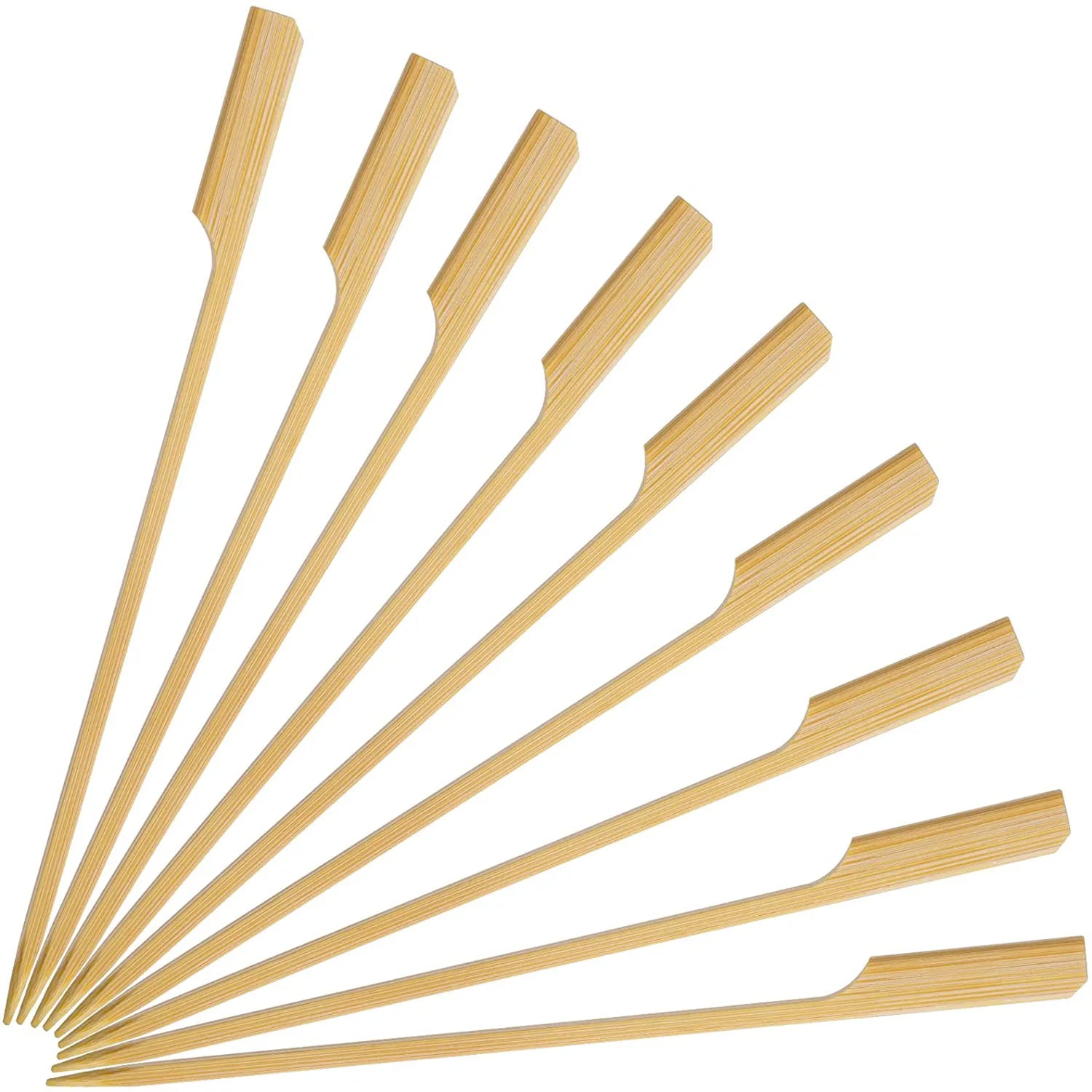 Factory Direct  Export Standard Disposable 25cm  Bamboo Teppo Skewers