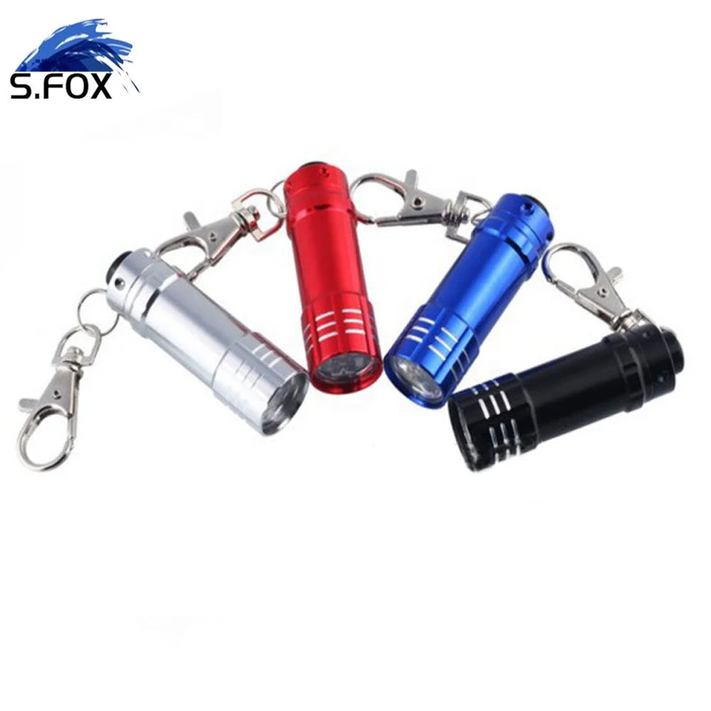 Factory Supply Aluminum Alloy Cheap Price 9LED Promotional Mini Torch Flashlight
