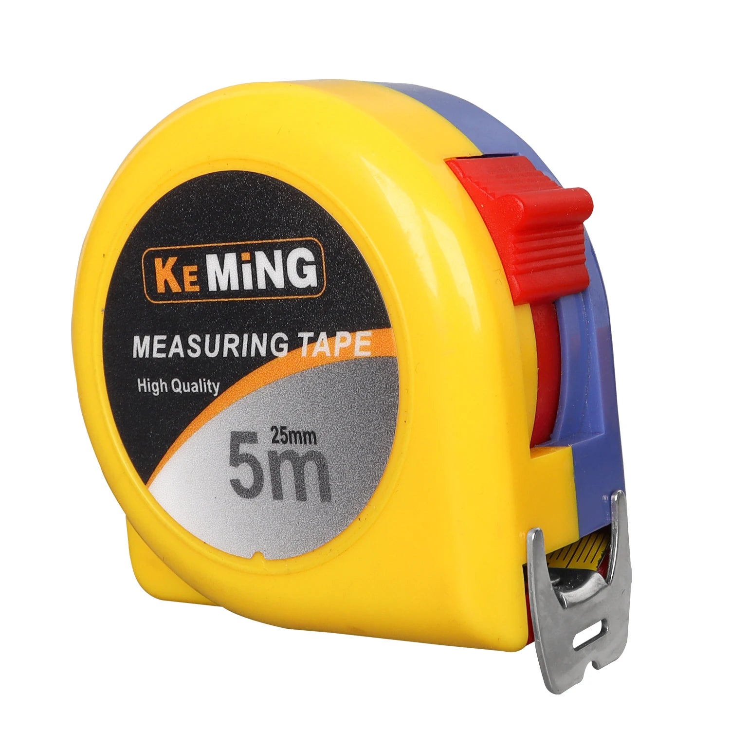 Professional 5m Portable Steel Tape Measure Industrial Grade with Metric Measurement System Factory Direct Plastic Material