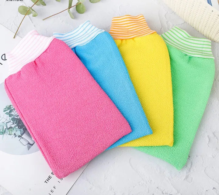 Bath Gloves Kessa Scrub Poly Cotton  Magic Exfoliating Hammam Glove