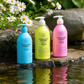Customized Empty Hair Conditioner Shampoo Packaging 150ml 250ml 300ml Plastic Round Cosmetic Bottle with Pump Cap