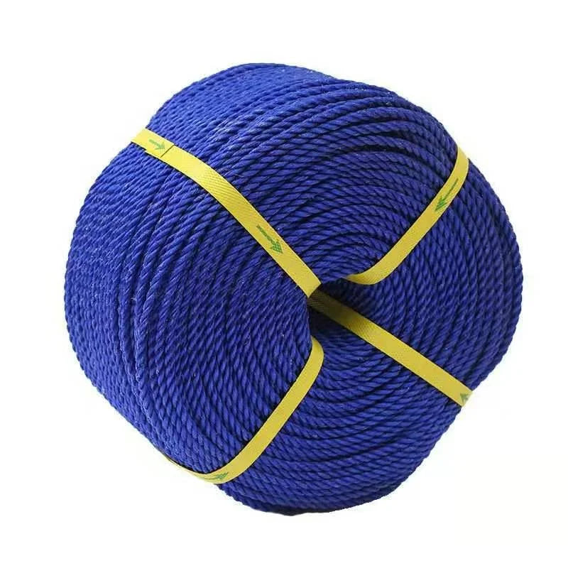 3/4 Strand PP Twisted Mooring Rope Huarui Brand 1-30mm Diameter Customized Color