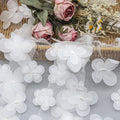 Hot Selling 3d Flower Lace Fabrics Elegant Fashion Bridal Lace Fabric for Wedding Dress