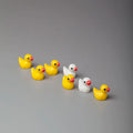 Resin FigurineFairy Garden Miniaturesduck Animal Model Figures DIY Terrarium & Doll House Decor Moss Landscape Accessories